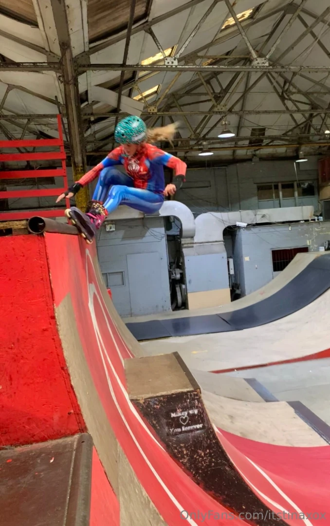 One from this weekends malarky spidey skates 