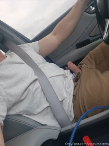 Stuck in traffic could use your hand or mouth while i focus on driving part 1