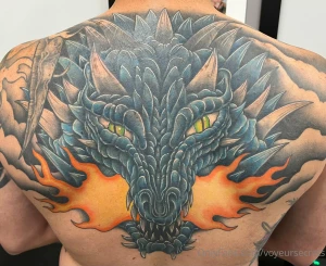 Finally finished my latest tattoo yesterday praise jesus definitely part 1