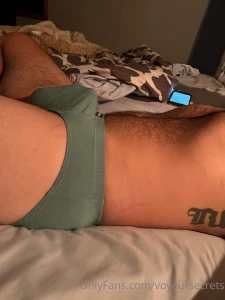 Wearing something different i m not used to briefs lol part 4