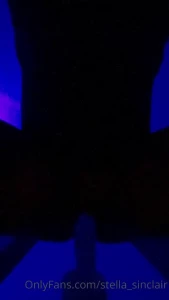 I m loving this bbc big blue cock it s stretching this tight pussy and