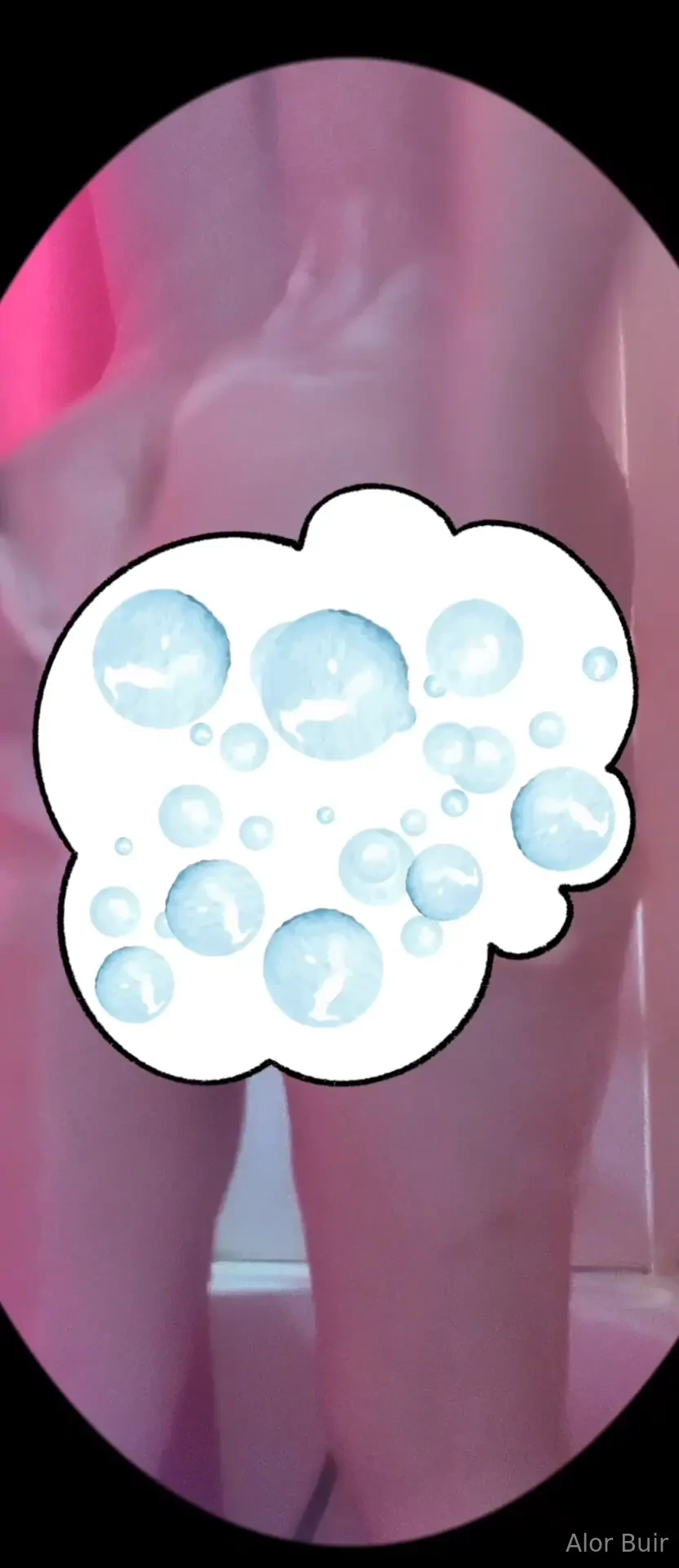 You naughty thing always sneaking peaks on my shower 