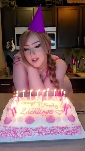 Today is my birthday and as promised cake sitting i was a lil nervous