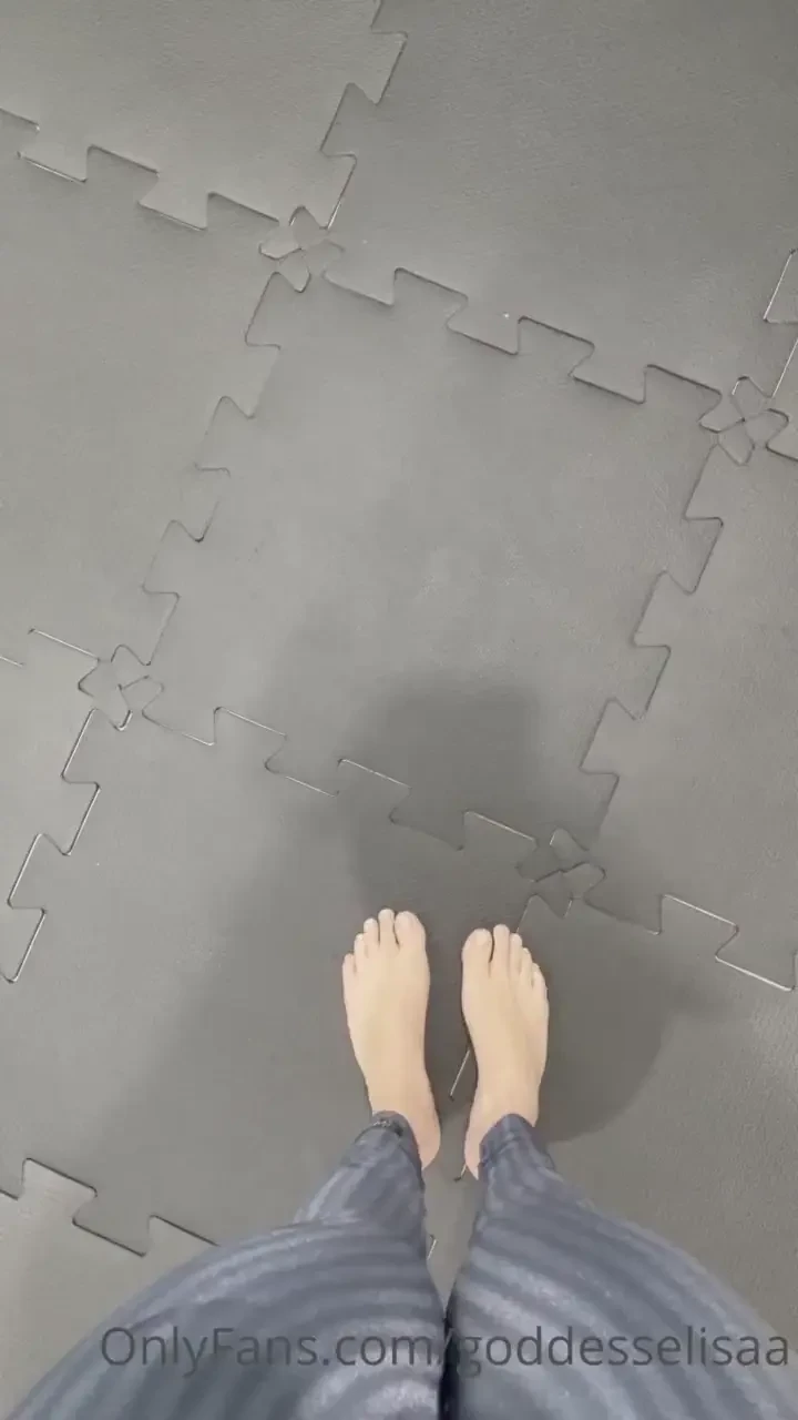 After my workout my feet get sweaty my wish someone cleaning for me 