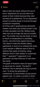 If you vote you have to vote against feminism if you care about north