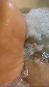 Wish you were here to join my hot bath before bed