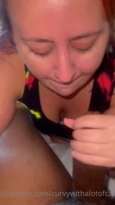 This big dick looks so yummy in my mouth