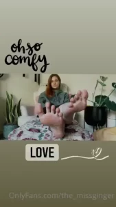 I love my feet