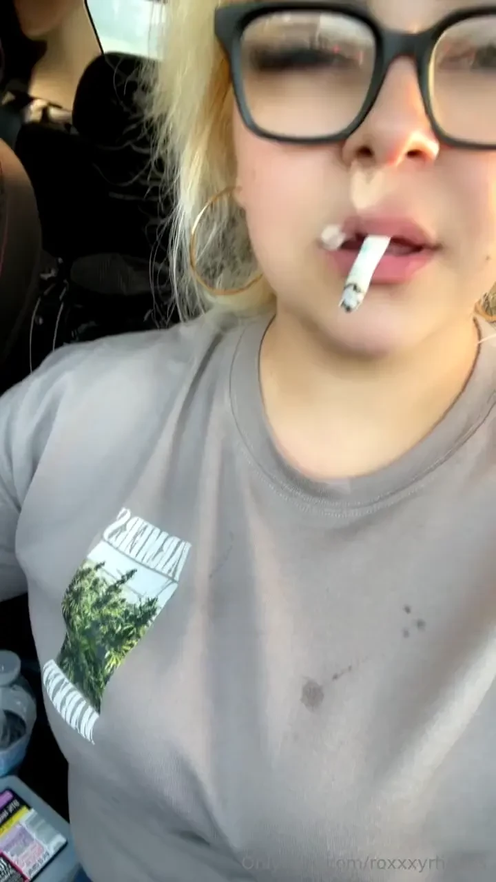 Having a little fun in the car 