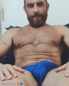 Bulging from yesterday