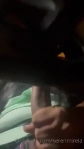 Night drive along macei beach i stopped to masturbate because it was