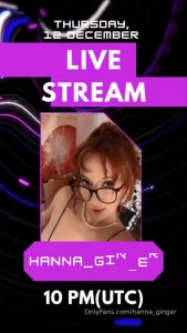 My stream is just around the corner december 12 at 10pm utc mark your