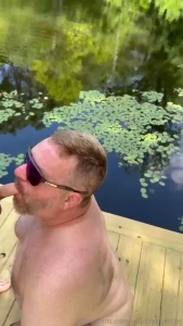 Wanna have daddy deep throat you on the pier