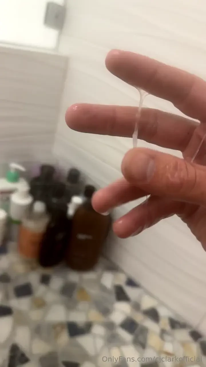 Playing with my own cum for you part 1 