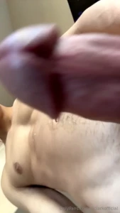 I got so much cum on me