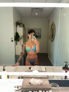 I swear the mirror sees my naughtiest side first