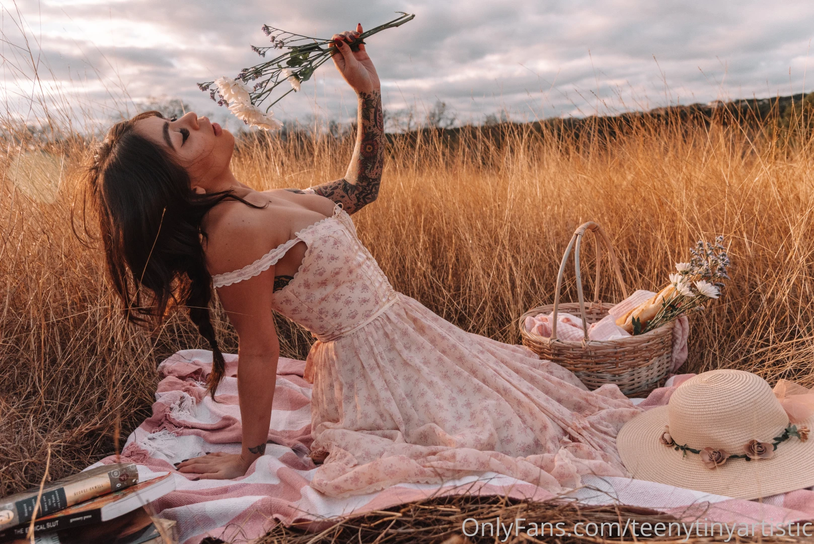 Felt like a lil fairy in the field today 