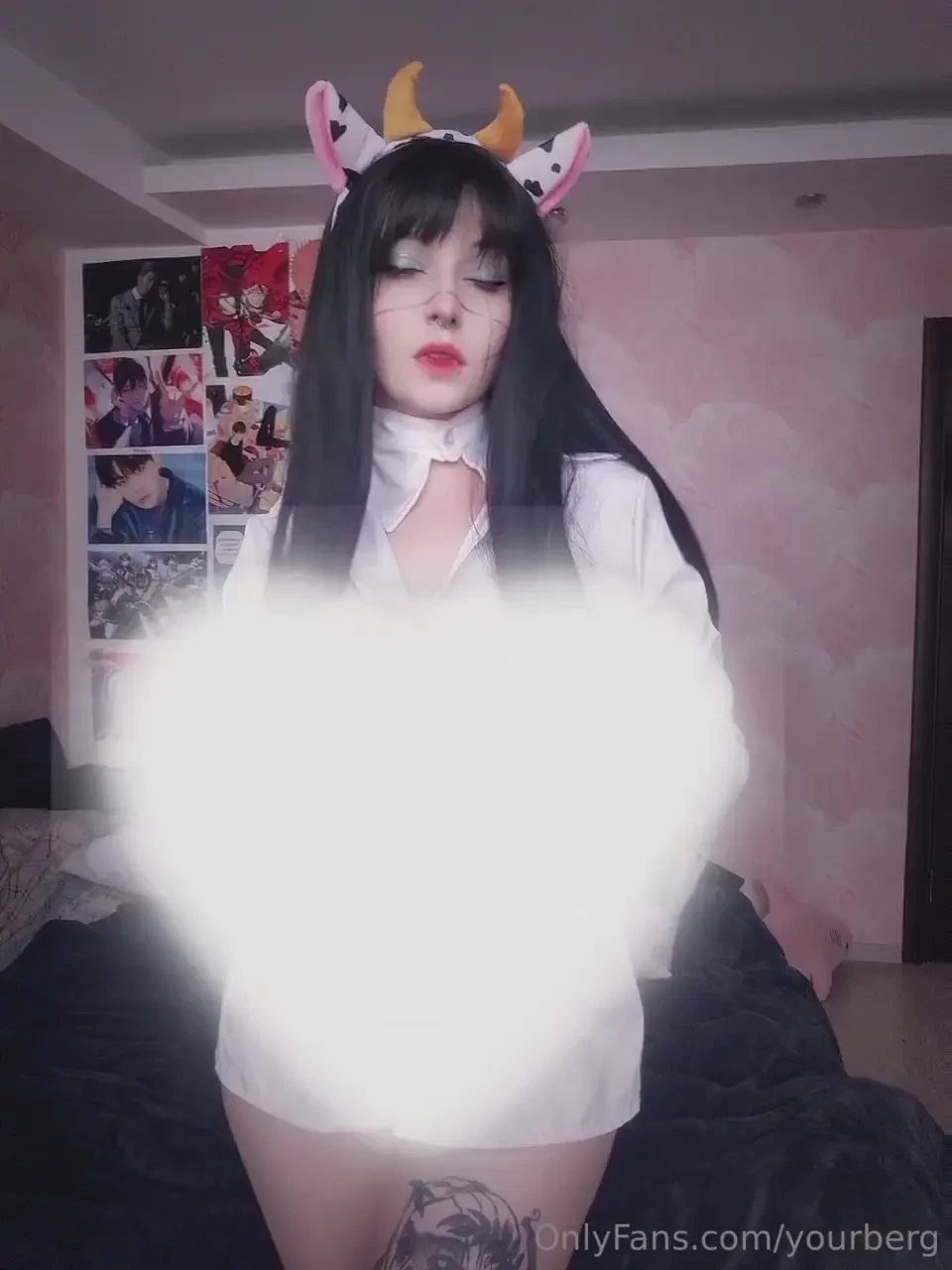 New video in a cow costume buy fir full 