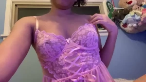 Check out my cute new lingerie part 3