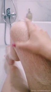 Fact about me i love scrubs the skin after them is so velvety
