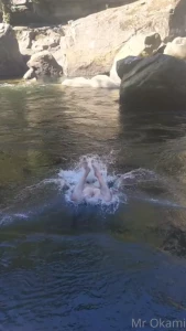 And of course we need a good butt shot as i dive