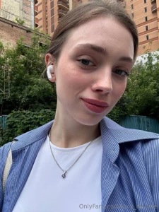 Good morning i always take lip gloss with me on a walk - it makes my