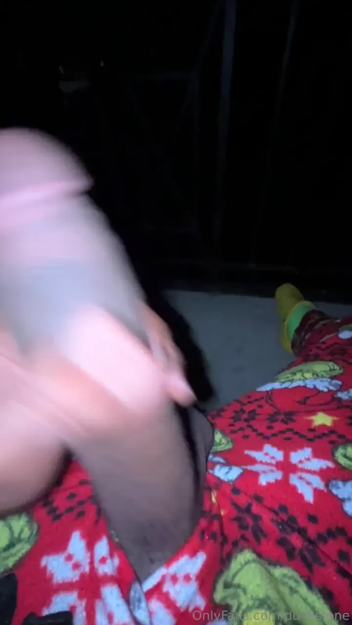 Outside playing with my cock you want to watch part 1 