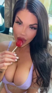 Mmm so yummy and slobbery