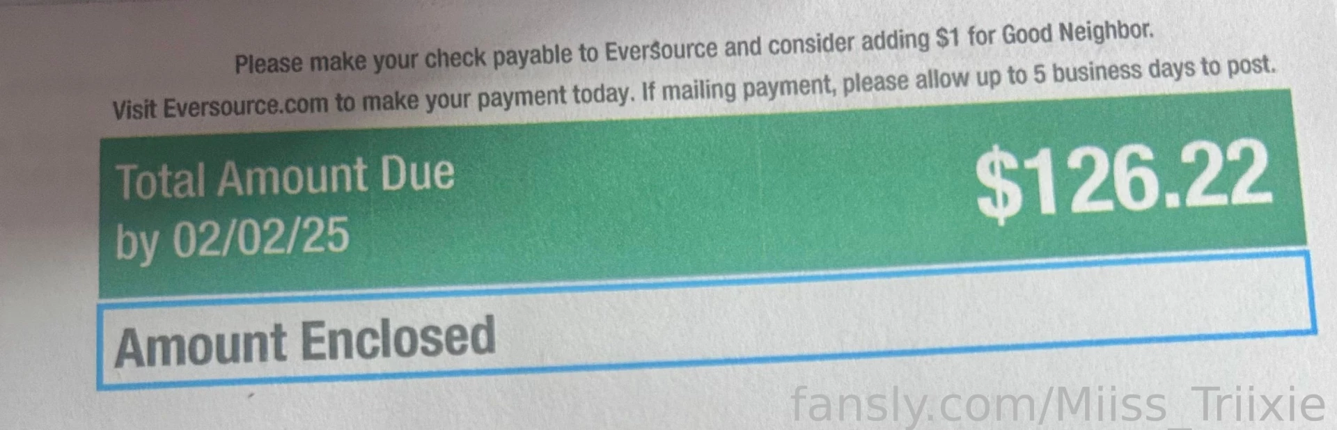 Hey fans i need your help can anyone help me pay my electric bill this 