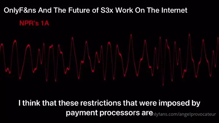 Your fav angel was just on npr talking about how i try to keep 