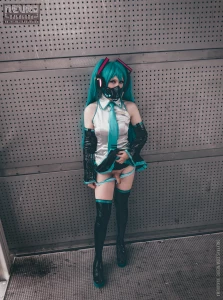 Sneaked away from con and found a quiet spot to risk some lewd photos part 2