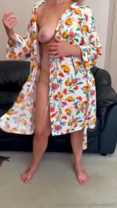 Hey guys do you like my fruit themed robe