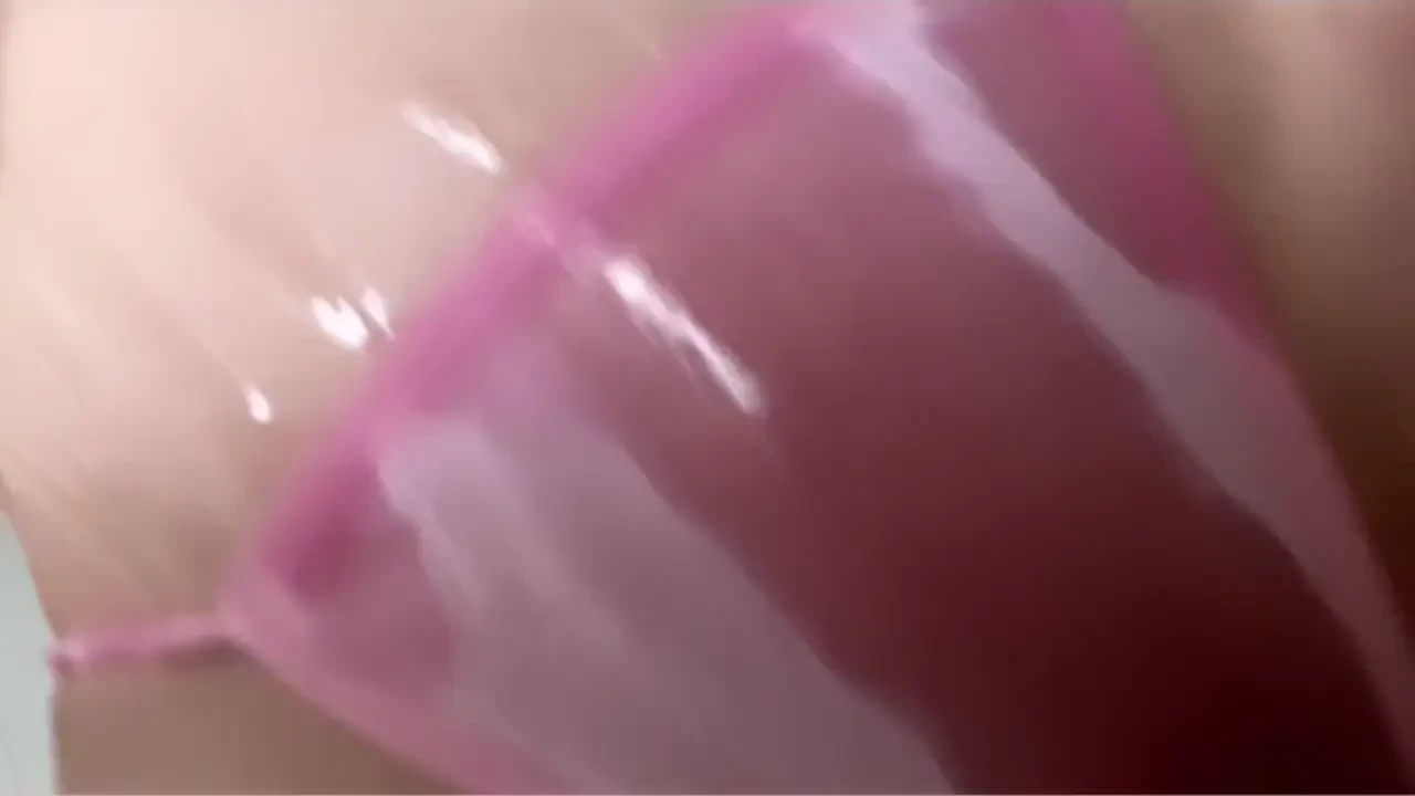 My body covered in oil 