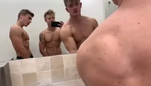 Some older video after training flex with blondiepaul and