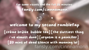 Coming on monday audio masturbation ramblefap