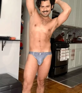 Skivvy sunday week 23 - aussiebum faded blue body denim jockstrap - i