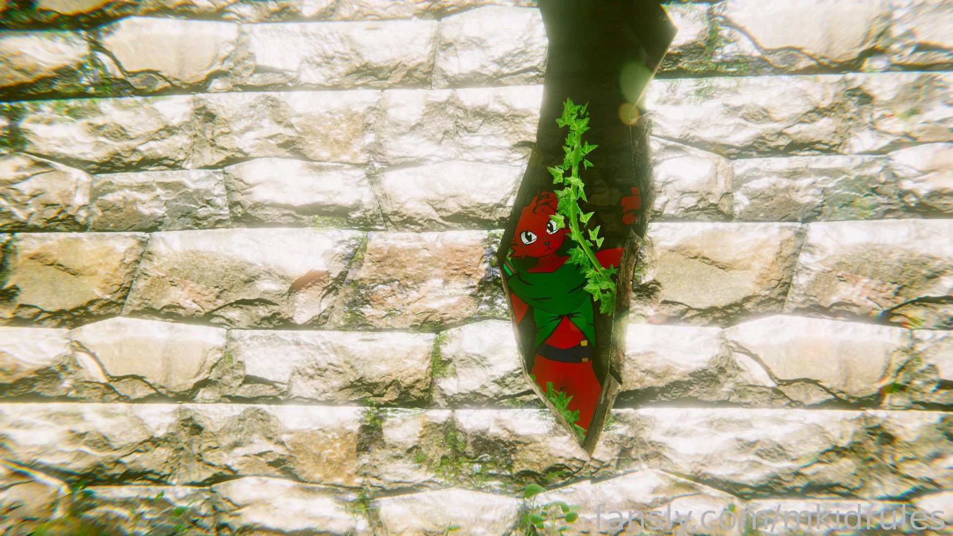 Mk has found himself wandering in a falling-apart tunnel system as he part 6 