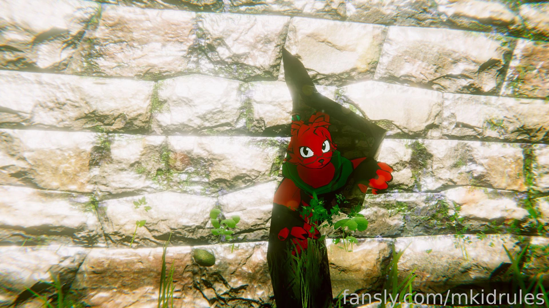 Mk has found himself wandering in a falling-apart tunnel system as he part 4 