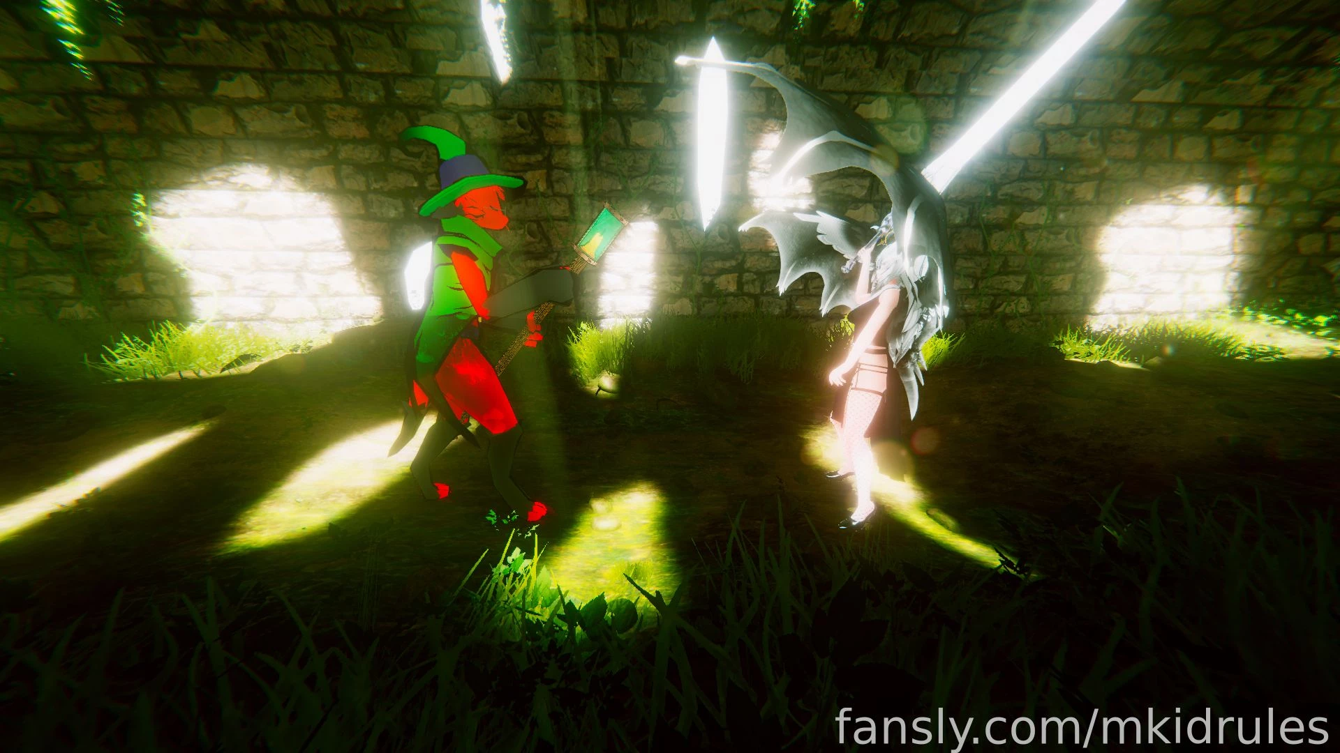 Mk has found himself wandering in a falling-apart tunnel system as he part 5 