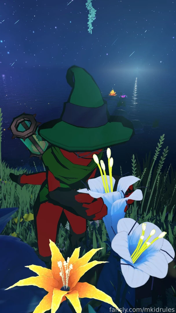 Well after leaving the inn he wandered through the night and found part 1 