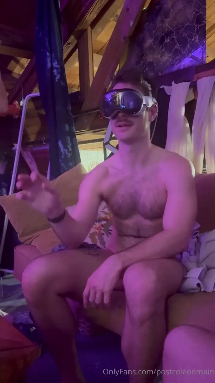 When jxcollab showed me how to use the apple vision pro after the orgy part 1 