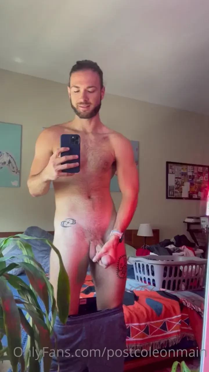 Got nice and hard after the gym 