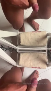 Masturbation in front of the mirror get the full video for free in