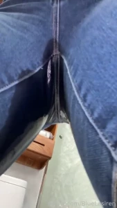 Had to pee so bad i didn t even have time to take off my jeans ebony