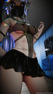 What would you do if you saw me on the train vr vtuber vrchat hentai part 9