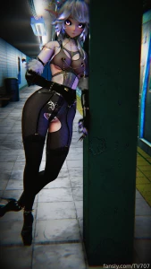 What would you do if you saw me on the train vr vtuber vrchat hentai part 17