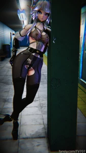 What would you do if you saw me on the train vr vtuber vrchat hentai part 11