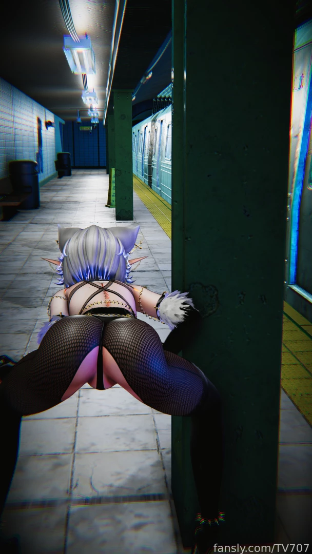 What would you do if you saw me on the train vr vtuber vrchat hentai part 2 