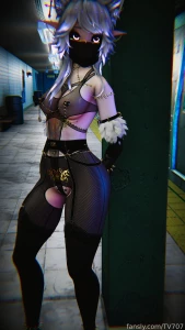 What would you do if you saw me on the train vr vtuber vrchat hentai part 14