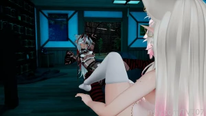 Teaching my catgirl a lesson so she behaves better 3 vr vtuber vrchat part 5